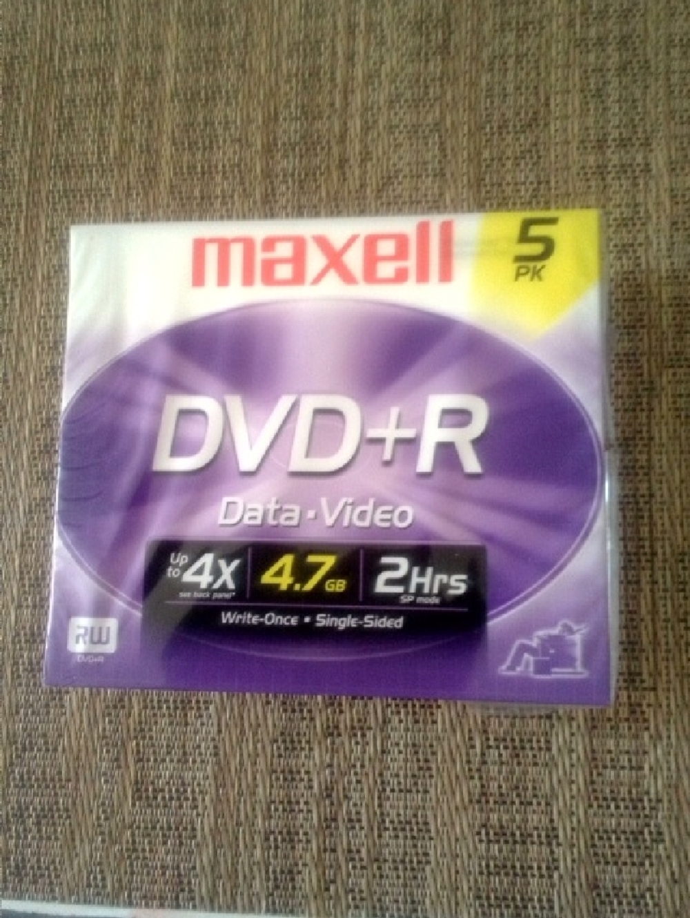 Maxell  DVD+R 4.7GB 5-Pack - Reliable Data & Video Discs